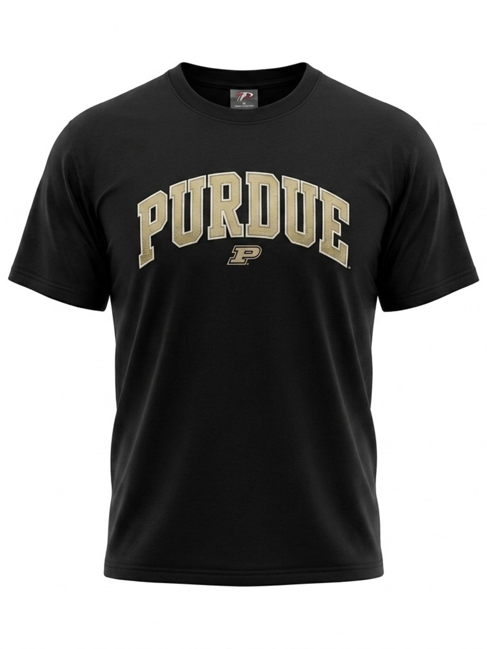 Purdue University Boilermakers Black & Gold Performance T-Shirt Size XL‎